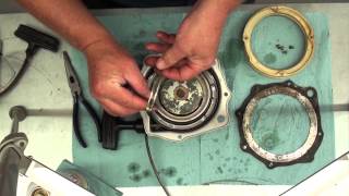 Pt3 Honda ATC 185  200 Recoil Starter Repair At DRays Shop [upl. by Howenstein57]