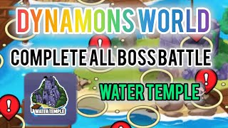 WATER TEMPLE  COMPLETE ALL BOSS BATTLE  DYNAMONS WORLD  gaming games gameplay [upl. by Canty]