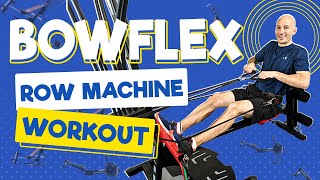 Bowflex Row Machine Workout  15 minutes  Bowflex Cardio  Rower [upl. by Nimajaneb207]