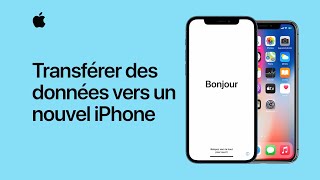 Transférer les données de votre ancien iPhone vers un nouvel iPhone – Assistance Apple [upl. by Nyral]