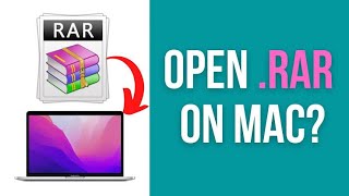 How to open Rar on Mac [upl. by Mellins78]