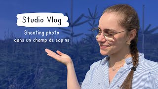 ✨ Vlog Calendrier de lavent 2024 n°3 ✨ Cest lheure du shooting photo dans les sapins [upl. by Llahsram]