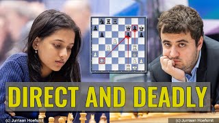 Direct and deadly  Divya Deshmukh vs Jaime Santos Latasa  Tata Steel Challengers 2024 [upl. by Moriah]