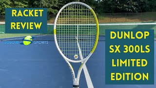 Dunlop SX 300LS Limited Edition Tennis Racket Review [upl. by Adnorat58]