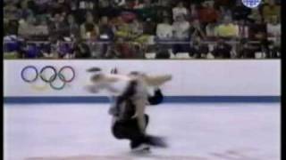 Radka Kovarikova amp Rene Novotny OP 1992 Albertville Winter Olympic Games [upl. by Nosrettap702]