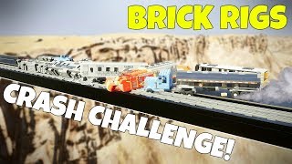 MEGA CRASH CHALLENGE  Brick Rigs Challenge Gameplay [upl. by Petronella]