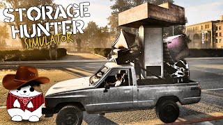 Buying the Mansion and Box Truck in Storage Hunter Simulator Ep 6 [upl. by Ebehp]