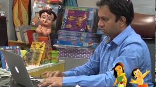 Chota Bheem from Green Gold Animations  Chota Bheem and the Throne of Bali  Hybiz TV [upl. by Zane]