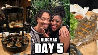 SURPRISE DOUBLE DATE NIGHT  VLOGMAS DAY 5 [upl. by Suoirred]