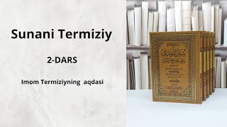 Sunani Termiziy 2dars Imom Termiziyning aqidasi [upl. by Esenahs]