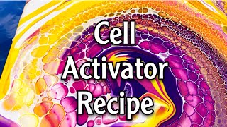 Cell Activator Recipe  No Floetrol Needed [upl. by Nae]