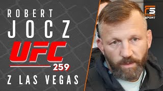 ROBERT JOCZ  TRENER BŁACHOWICZA ZDRADZA ILE JEST GAME PLANÓW NA ADESANYĘ GALA UFC 259 [upl. by Carilla]