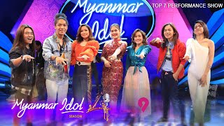 Myanmar Idol Season 4 2019  Top 7  Performance Show [upl. by Baalman]