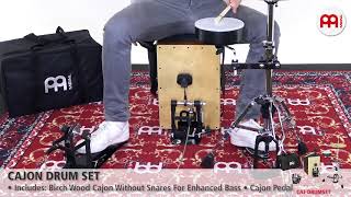 MEINL Percussion  MEINL Percussion  Cajon Drum Set  CAJDRUMSET [upl. by Dulci]