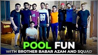 AZAM’S FARM HOUSE POOL FUN  BRO’S SQUAD  BABAR AZAM  IMAM UL HAQ  USMAN QADIR  ADNAN AKMAL [upl. by Teevens595]