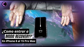 🔧 ¡Aprende a Cómo SalirEntrar en Modo Recovery en iPhones del 8 al 15 Pro Max Paso a Paso 📲 [upl. by Hildick]