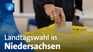 Niedersachsen wählt heute einen neuen Landtag [upl. by Boardman756]