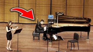 Pianist STUNS Audience With Sacrilegious Four Seasons Vivaldi Dubstep Remix [upl. by Grider45]