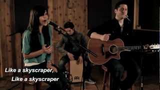 Skyscraper Demi Lovato Megan Nicole amp Boyce Avenue Lyrics On Screen [upl. by Ardaed]