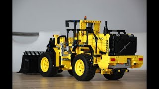 Lego Technic 42030 Volvo L350F BuWizz [upl. by Hairim]