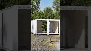 shorts Shipping Container House two Bedrooms [upl. by Aneba786]