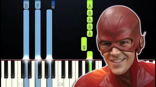 The Flash S7 Official Soundtrack  1949 – Jordan Fisher Piano Tutorial [upl. by Asseram]