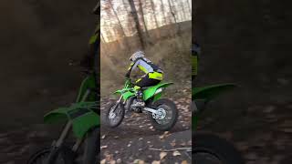 Brand New KX112 Romping Through The Trails [upl. by Sandberg]