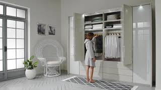 Wiemann Kansas Wardrobe  wwwahinteriorscouk [upl. by Atnoved]