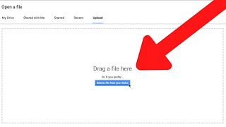 How to Upload PDF to Google Docs [upl. by Aerdnas]