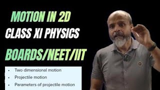 Motion in Two Dimensions Physics Part 8  Class XI  Boards  IIT JEE  NEET  CET [upl. by Neneek]