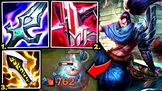 YASUO TOP NEW META BUILD 1V5 EASIER THAN EVER THIS IS GREAT  S14 Yasuo TOP Gameplay Guide [upl. by Aitnom141]