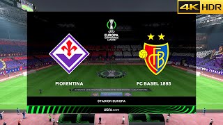 Fiorentina vs FC Basel  Conference League SemiFinal 2223  FIFA 23  PS5 4K60  HDR [upl. by Shirlee]