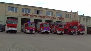 Gdańska Straż Pożarna 2k16  Gdansk Fire Department 2k16 [upl. by Euv]