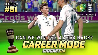 Can we win the Ashes back  Cricket 24 Career Mode 51 [upl. by Germana555]