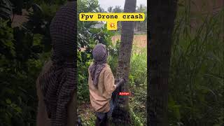 Drone crash💥 fpv crash fpvfamily fpvzone [upl. by Nnayllek484]