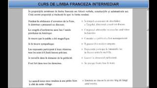 Curs de limba Franceza Intermediari temavocabular  Lectia 12 [upl. by Llehcram]