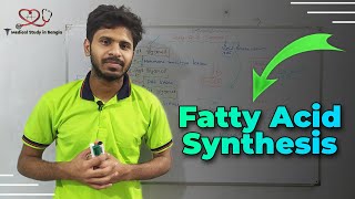 Fatty acid synthesis in bangla [upl. by Hamlin]