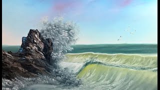 Seascape painting  Painting With Magic season 4 ep 4  OCEAN BREEZE [upl. by Renaud]