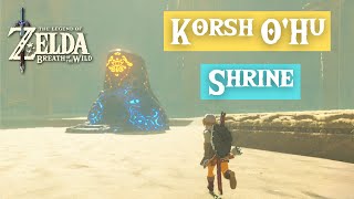 Korsh OHu Shrine Guide the Legend of Zelda Breath of the Wild with all Chest Locations [upl. by Miarzim]