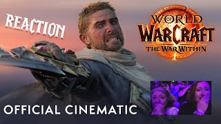 Anduin Cinematic Reaction  Blizzcon Cinematic Anduin  The War Within Cinematic Reaction [upl. by Ecinwahs]