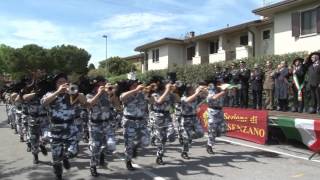 FANFARA BERSAGLIERI A PASSO DI CORSA  ITALIAN INFANTRY MILITARY RALLY [upl. by Wolfgram267]