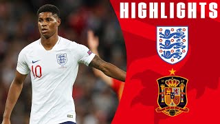 England 12 Spain  Lastminute Equaliser Controversially Ruled Out  Official Highlights [upl. by Hewitt]