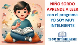 Así aprende a leer a un niño sordo [upl. by Adnarim]