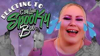 Reacting to Celina Spooky Boo OMG so cute and funny but creepy at the same time [upl. by Annohs]