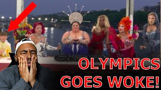 WOKE Olympics GOES FULL Blasphemy With Drag Show OPENING Ceremony MOCKING Christianity [upl. by Ihel]