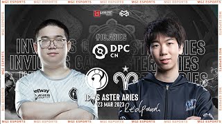 🟠 DOTA 2 LIVE  Invictus Gaming vs Aries  DPC CN 2023 Div 1 Tour 2  Cast by Joy [upl. by Ahseirej434]