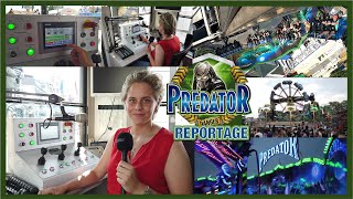 Reportage  Interview mit Wilma Kaiser vom Predator auf der Rheinkirmes in Düsseldorf 2022 [upl. by Legin]