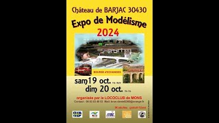 Expo de Modélisme 2024 a BARJAC 30430 [upl. by Hilliary576]