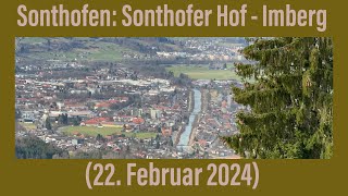 Sonthofen Sonthofer Hof  Imberg 22 Februar 2024 ￼ [upl. by Eniluap128]