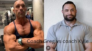 Coach Greg vs coach Kyle [upl. by Naashar]